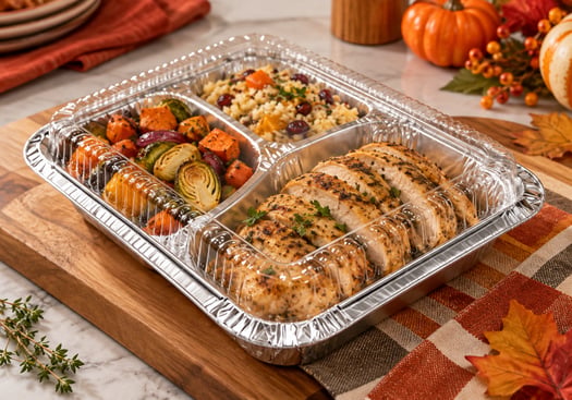 Harvest Chicken Meal Prep Tray