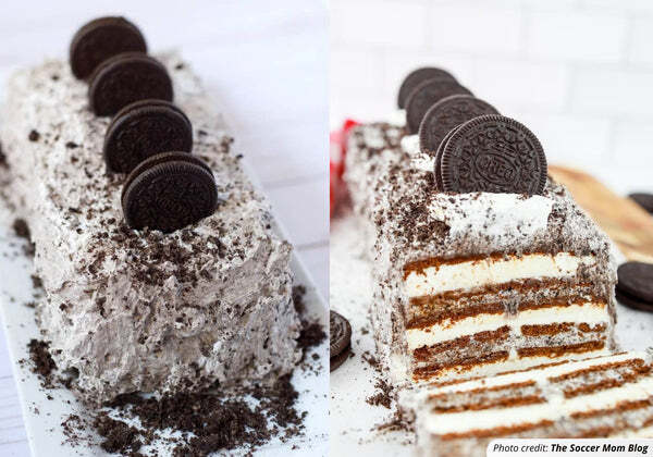 3 ingredient mini ice cream sandwich cake