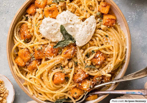 Butternut-Squash-Pasta-with-Walnuts-&-Sage