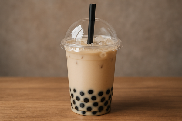 Bubble Tea (Boba) in a 16 oz. plastic cold cups