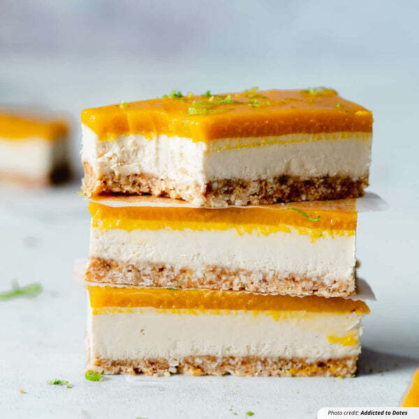 Mango Cheesecake Bars recipe