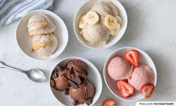 Banana Nice Cream Cups recipe