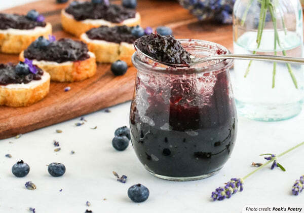 blueberry lavender jam