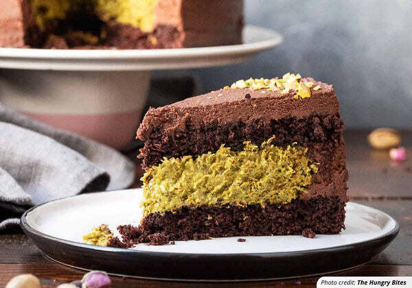 Dubai Chocolate Pistachio Cake