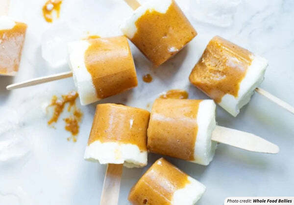 3 ingredient coconut mango popsicle