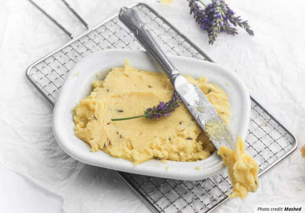 lavender honey whipped butter