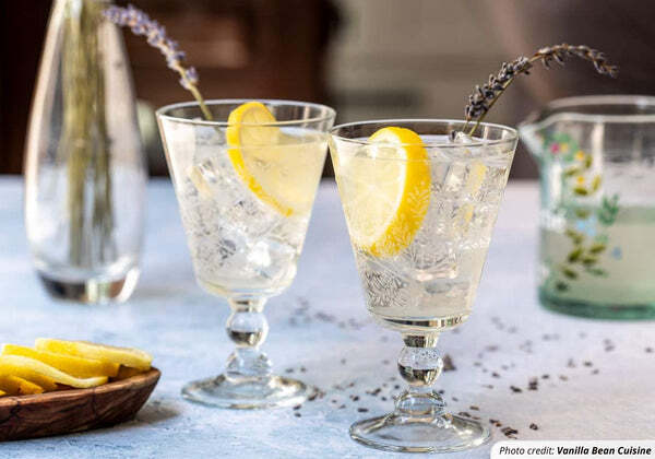 Lavender Lemonade perfect to store in 16 oz. plastic cold cup with lid