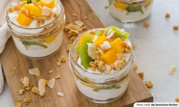 Tropical Yogurt Parfaits Recipe